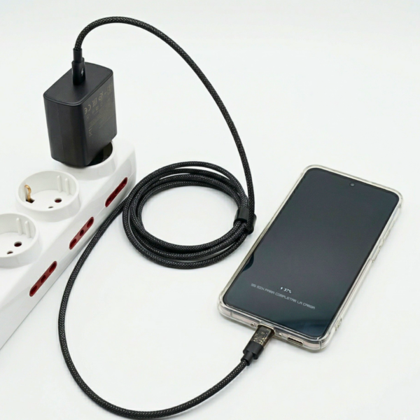 Cargador Super Rápido de 45w para Samsung/Android S23 S24 A56 con Cable de 5A