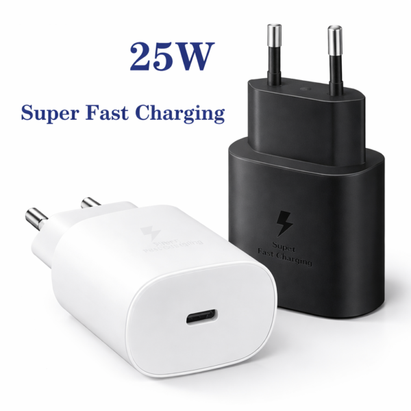Cargador Carga Super Rápida 25w para Samsung/Android  S20 S21 A35 A55