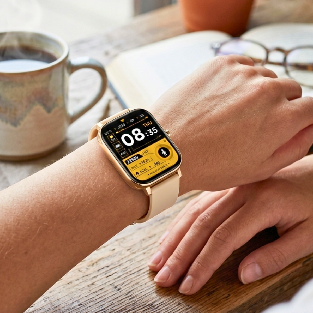 Reloj Smart Y-13 Mujer Joven Deportes Redes Control de Salud