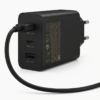 Cargador Super Rápido 65w Trío P/ Samsung/Android S24 S25 Power Delivery con cable de 5A