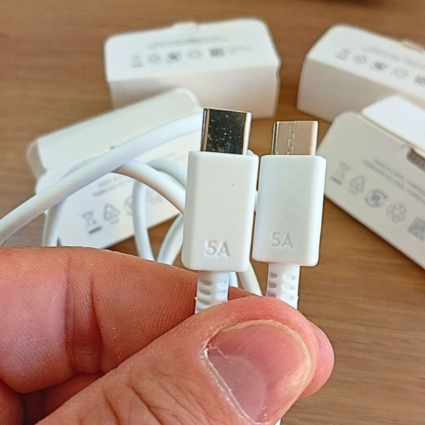 Diseño sin título - 2026-04-14T014446.908 Cable Carga Rápida para Samsung Motorola Android Reforzado 5A Tipo C-C 1 Metro