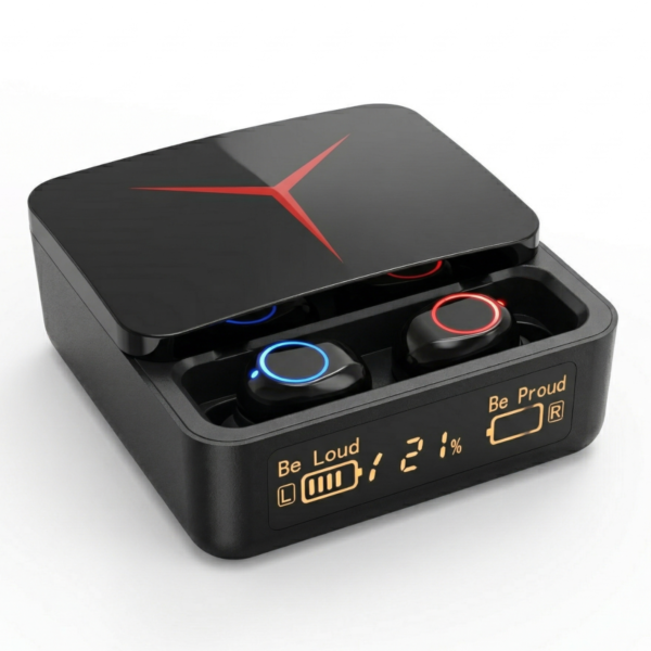 Auriculares Bluetooth M90 Pro Leds Power Bank 1200mAh