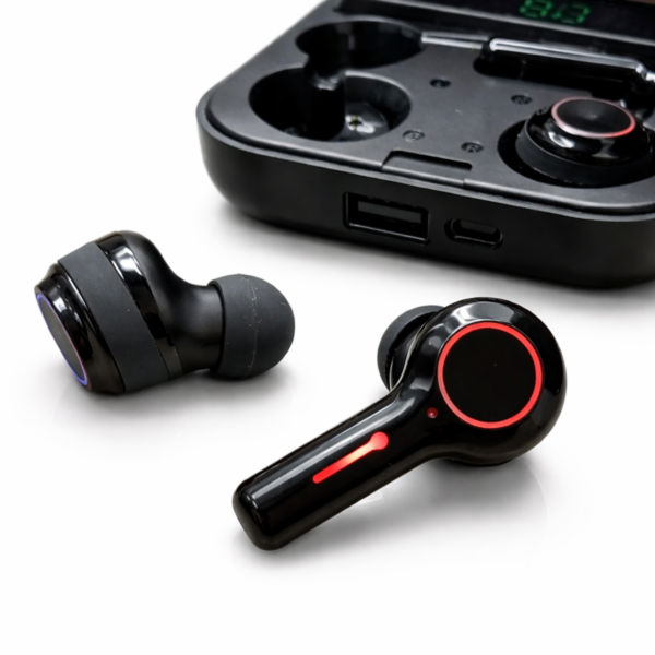 Auriculares Bluetooth Gamer M-21 Doble Par Power Bank