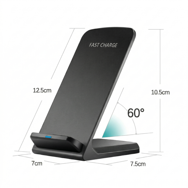 Cargador de Celular Inalámbrico 15w Soporte para Escritorio