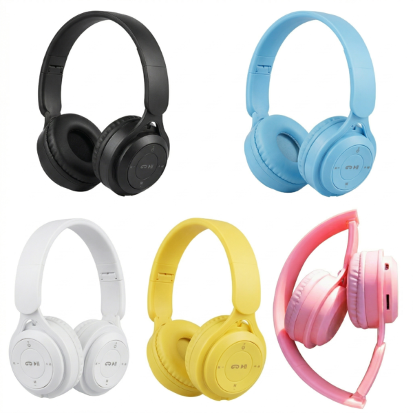 Auriculares Inalámbricos Y-08 Bluetooth Colores Pastel