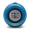 Parlante Portátil Inalámbrico T&G 663 Bluetooth 16w Luces Led Rgb, Batería Recargable