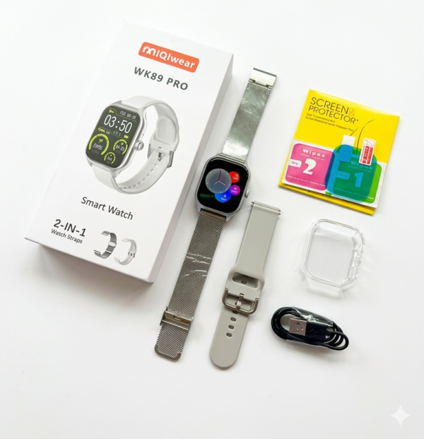 Reloj Smart WK89 PRO Elegancia Control de Salud Deportes