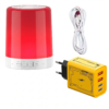 Lámpara Parlante Bluetooth Usb + Cargador + Cable 1 Metro