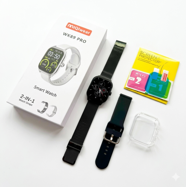 Reloj Smart WK89 PRO Elegancia Control de Salud Deportes