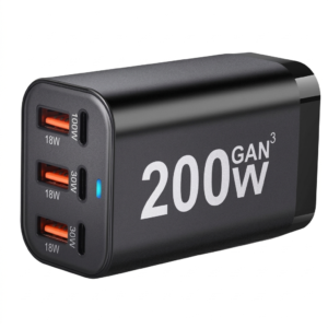 Estación de Carga de 200w De 6 Puertos Compatible Celular Tablet