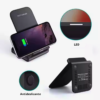 Cargador de Celular Inalámbrico 15w Soporte para Escritorio