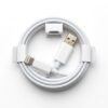 Cable para iPhone 11, 12, 13, 14, Pd Tipo C-L 1 M Blanco