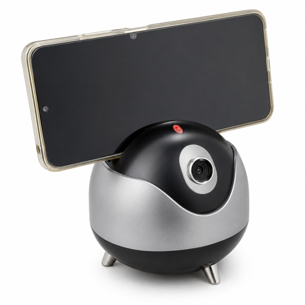 Gimbal 360° Seguimiento Facial Horizontal y Vertical Vlogg Creación de Contenido