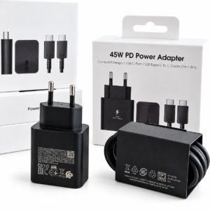 Cargador 45w Para Samsung Super Rápido/Low Standby S25 Ultra, A56, A57, Galaxy Tab Cable 1.8m